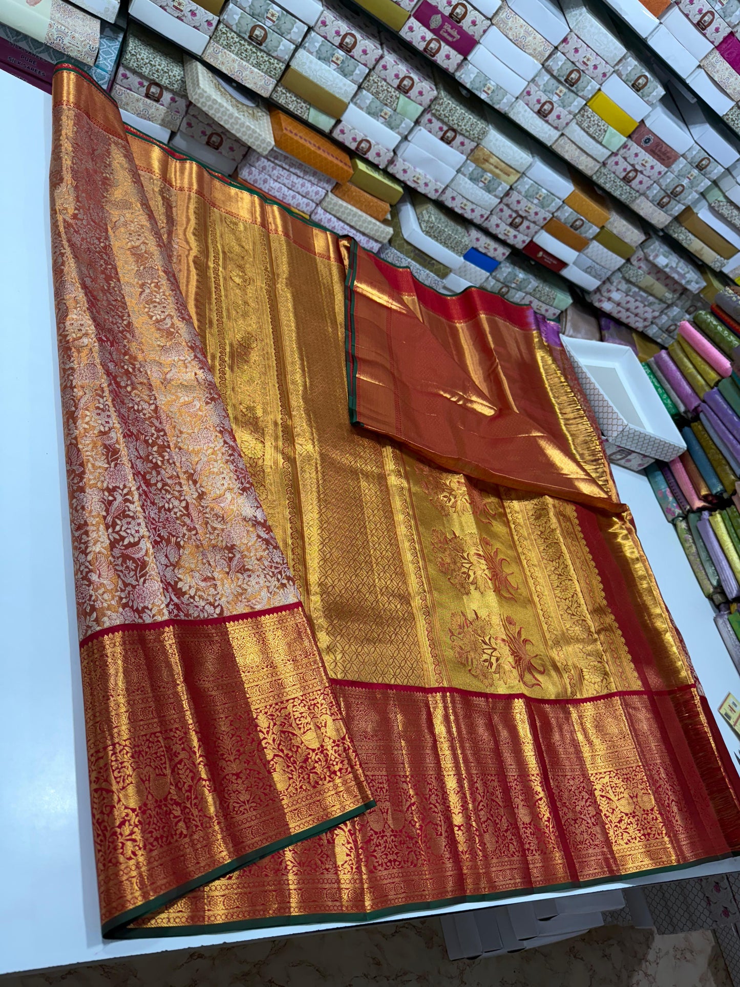 Pure Silk Handloomed saree