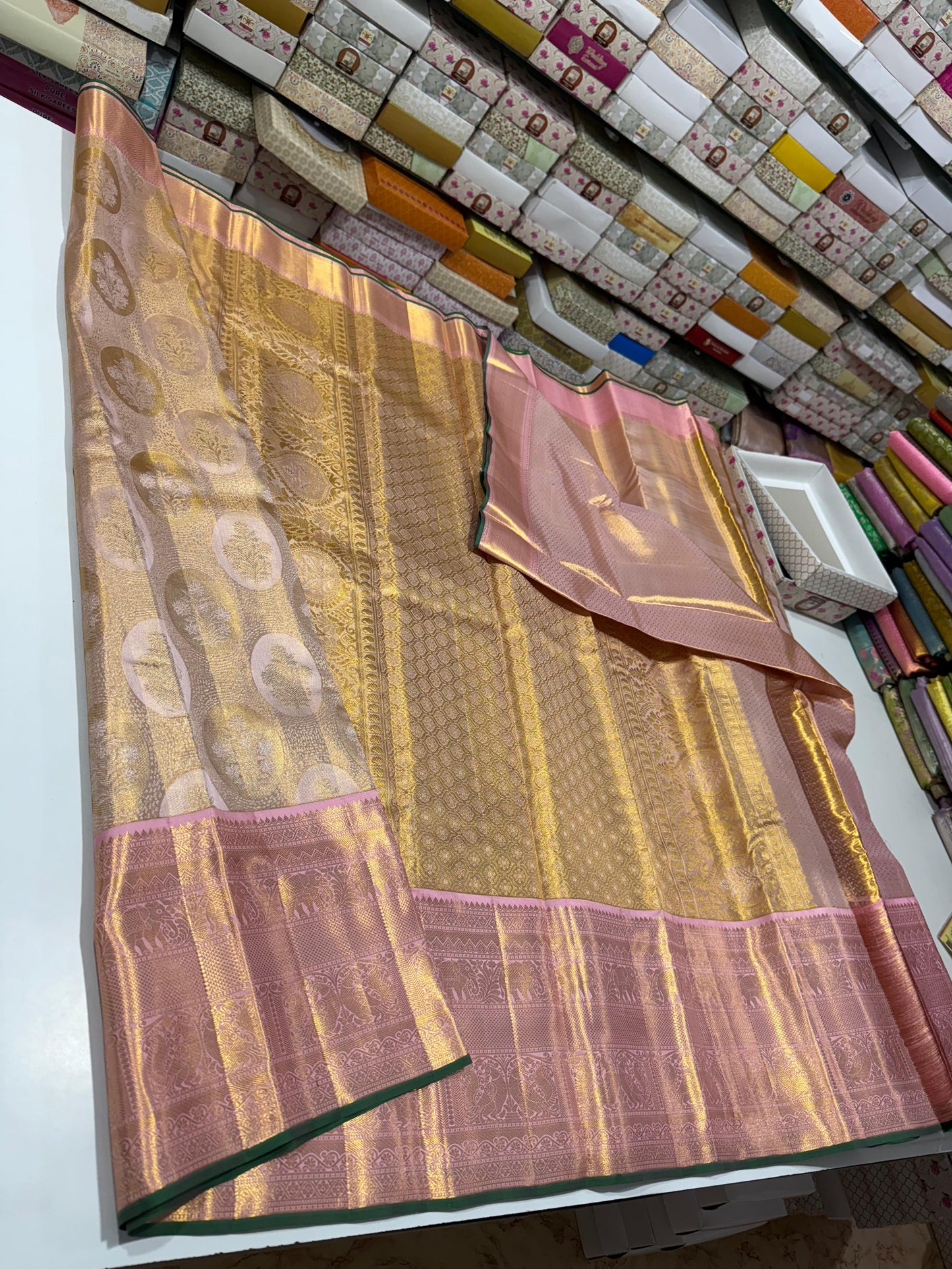 Pure Silk Handloomed saree