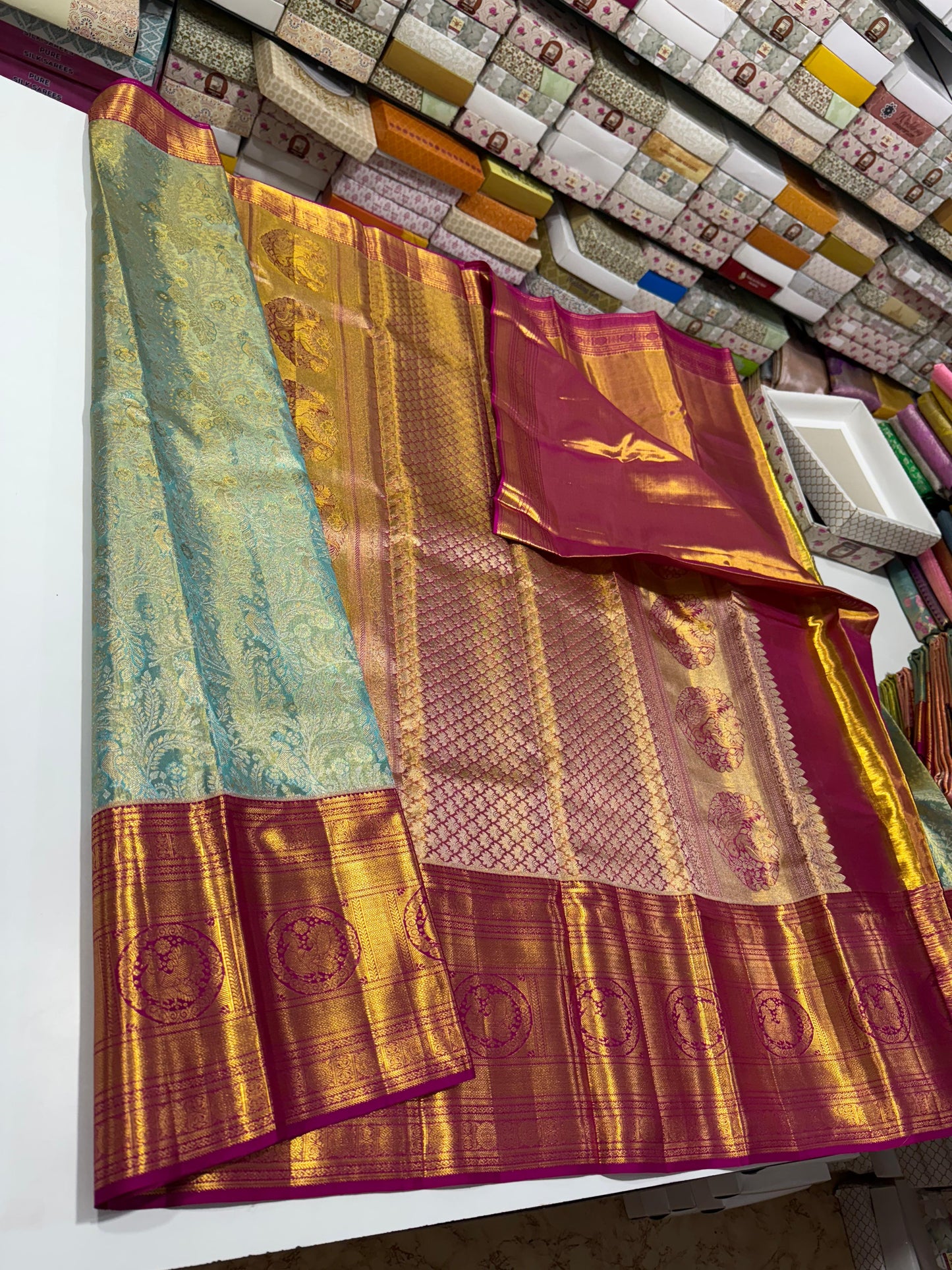 Pure handloom silk saree