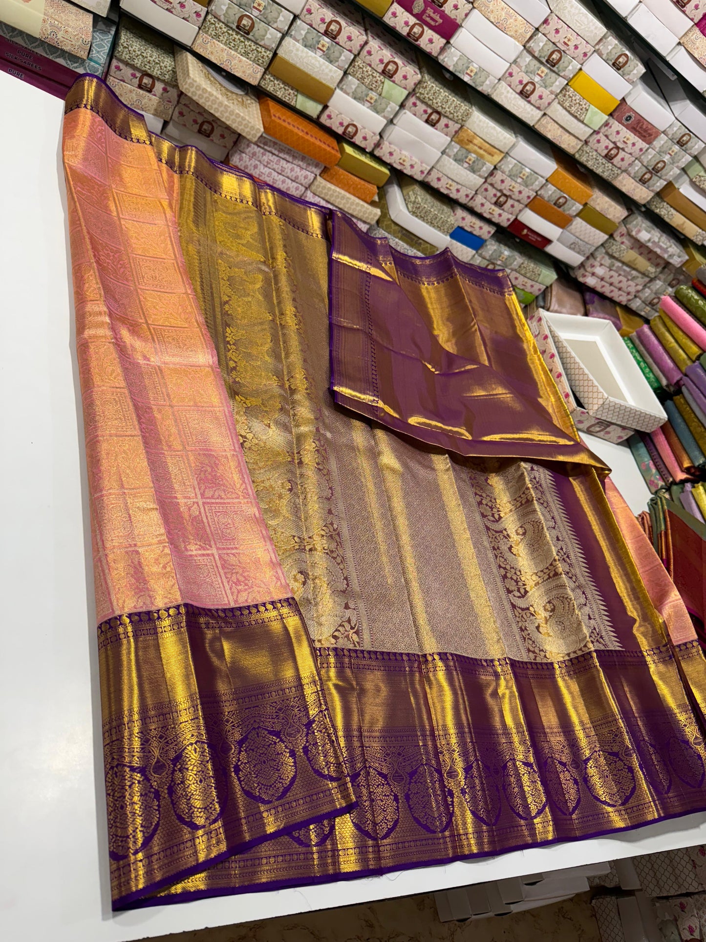 Pure handloom silk saree