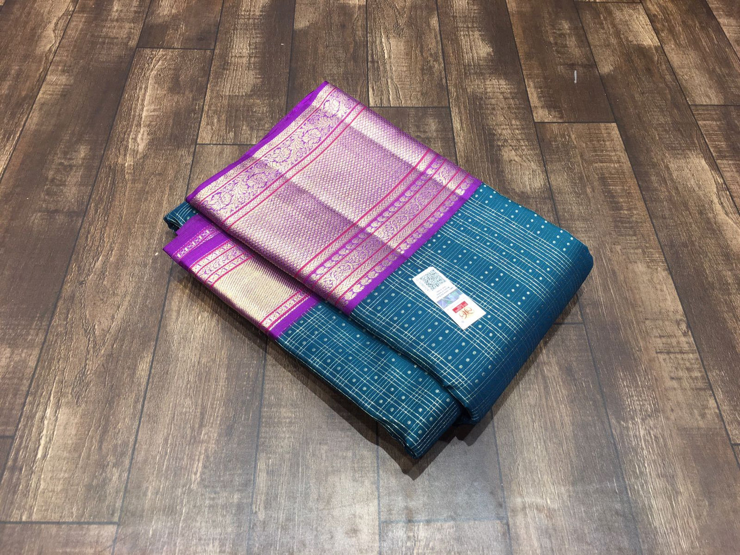 Kattaas KANCHIPURAM HANDLOOM SILK SAREES WITH RICH PALLU WITH BLOUSE