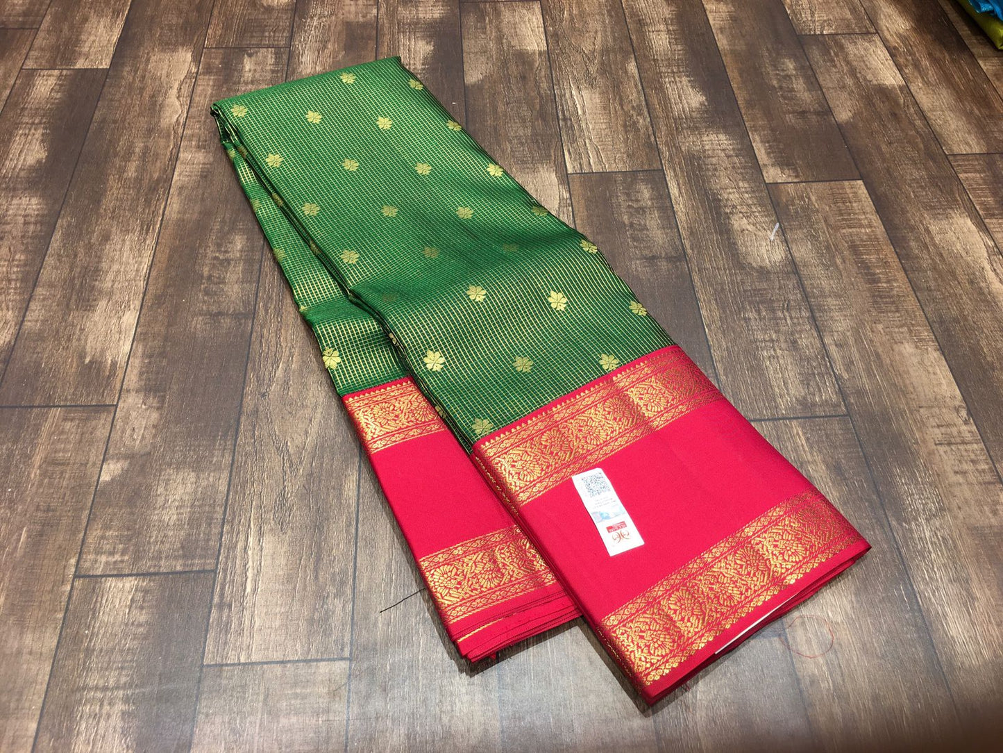 KATTAAS KANCHIPURAM HANDLOOM SILK SAREES WITH RICH PALLU WITH BLOUSE