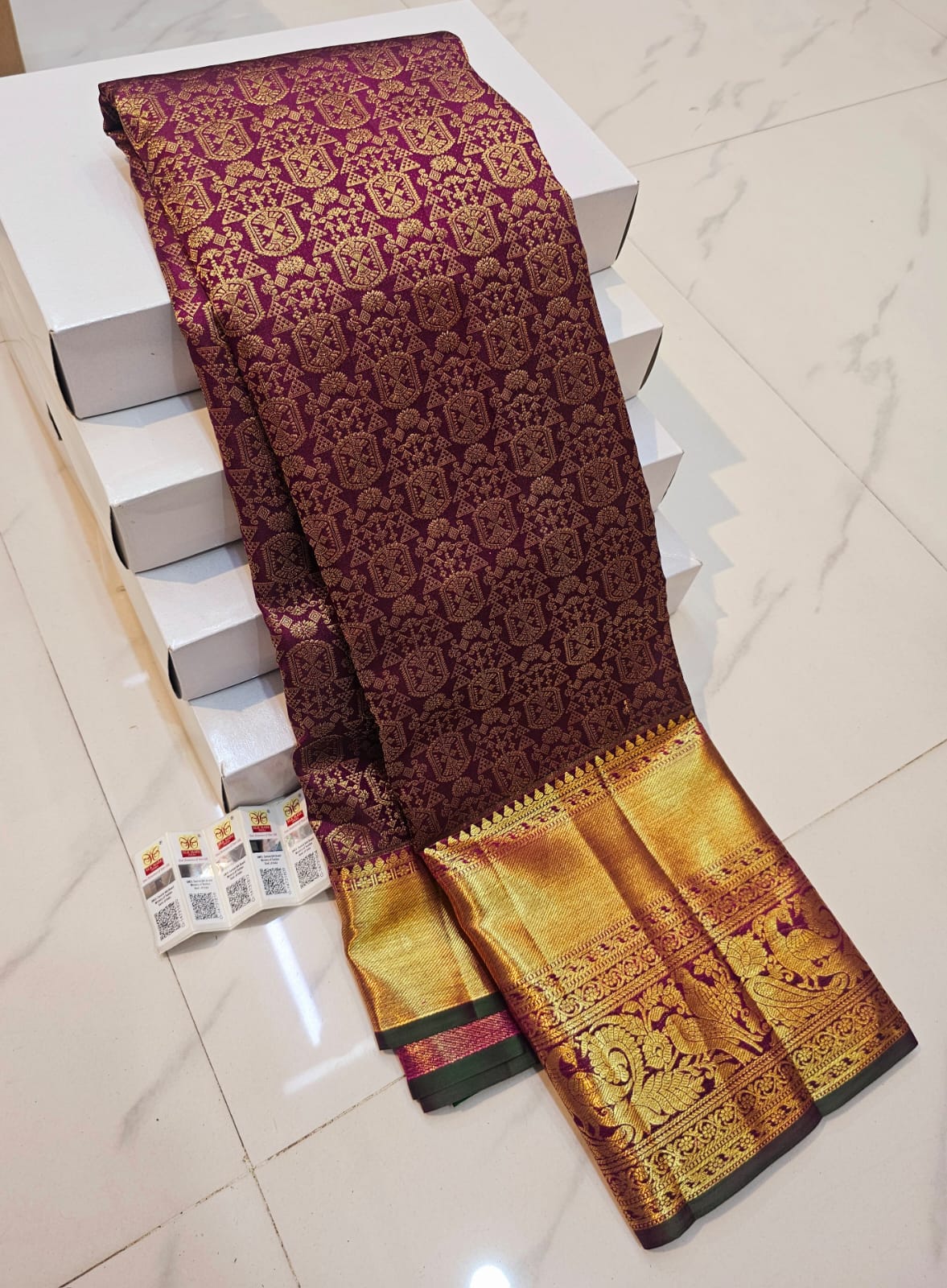 Kattaas Kanchipuram pure silk