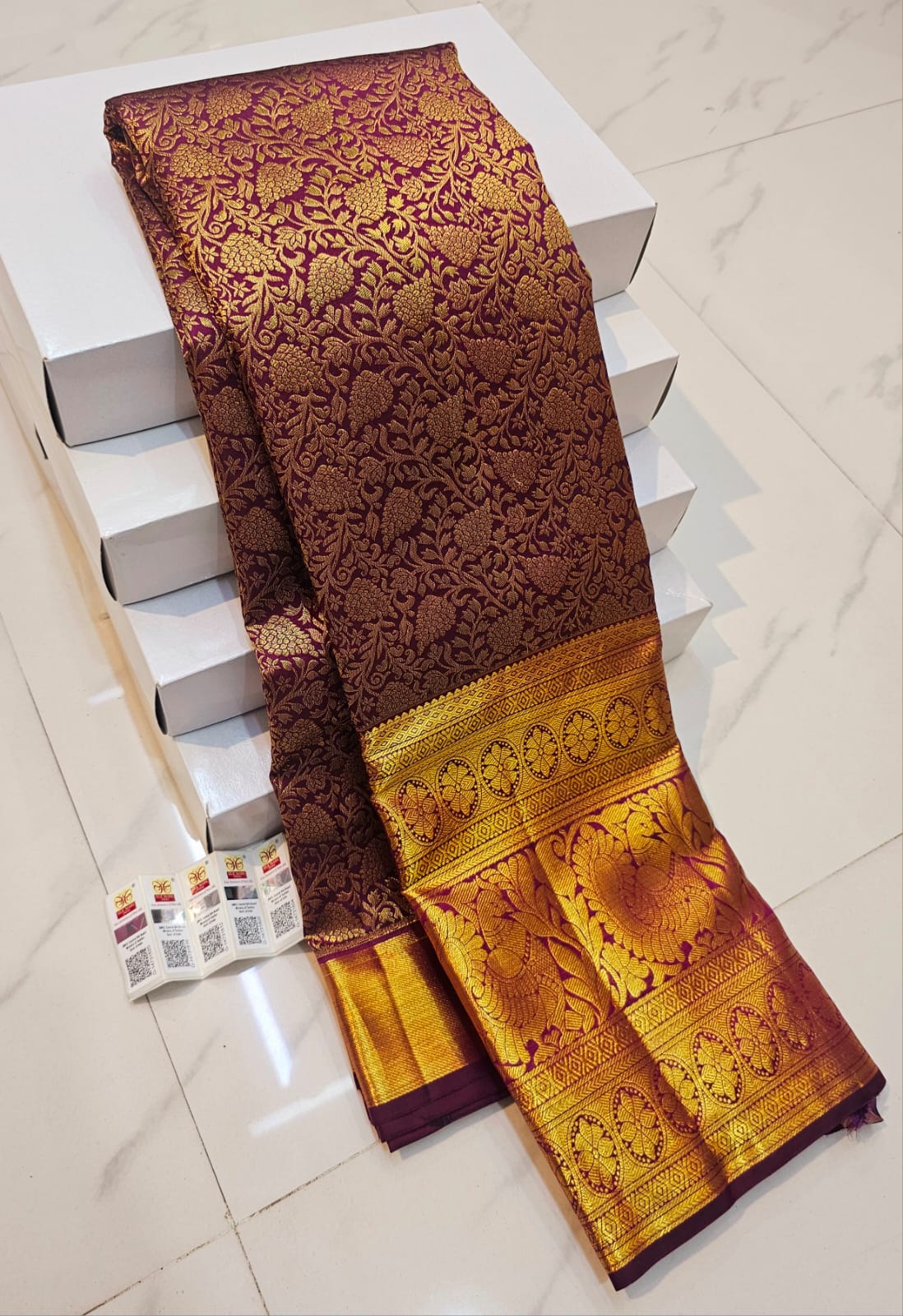 Kattaas Kanchipuram pure silk