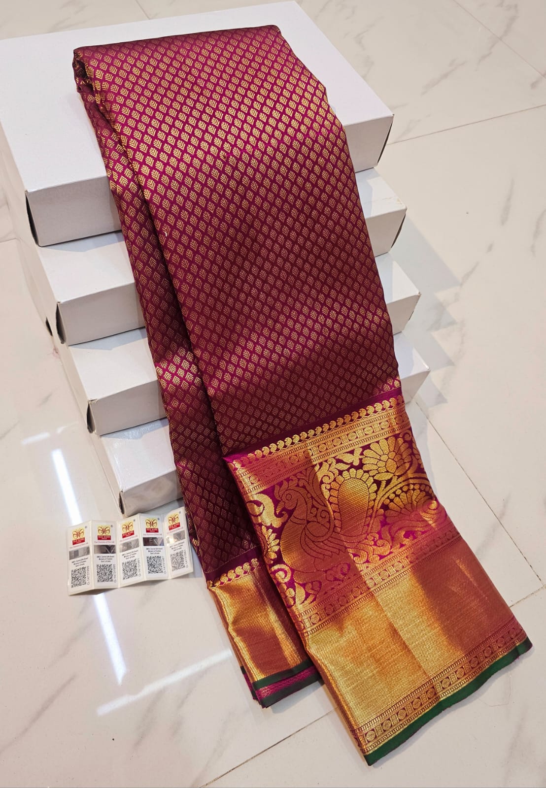 Kattaas Kanchipuram pure silk