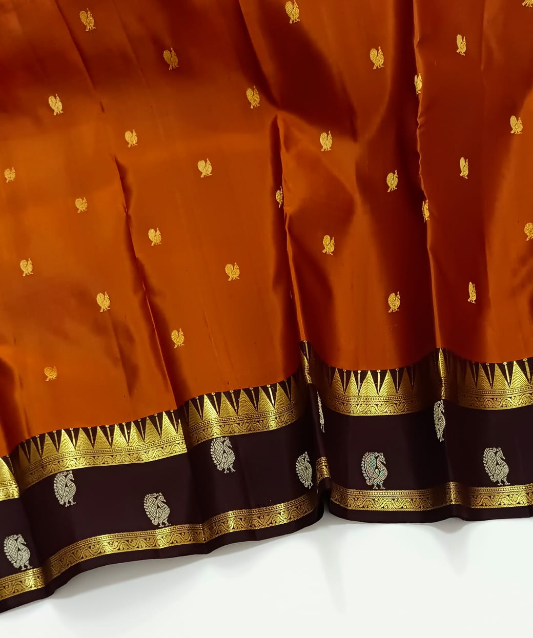 Unique collection of Kanjivaram Silks in Classical, Beautiful Butta & Grand Pallu