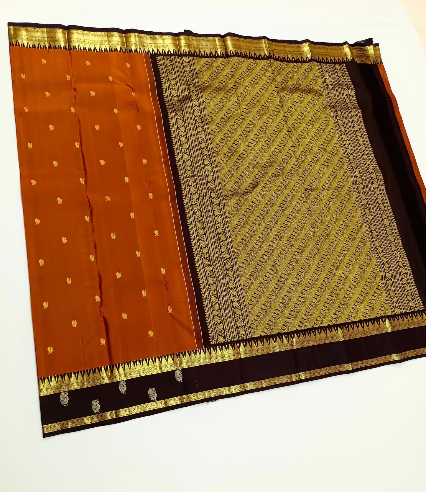Unique collection of Kanjivaram Silks in Classical, Beautiful Butta & Grand Pallu