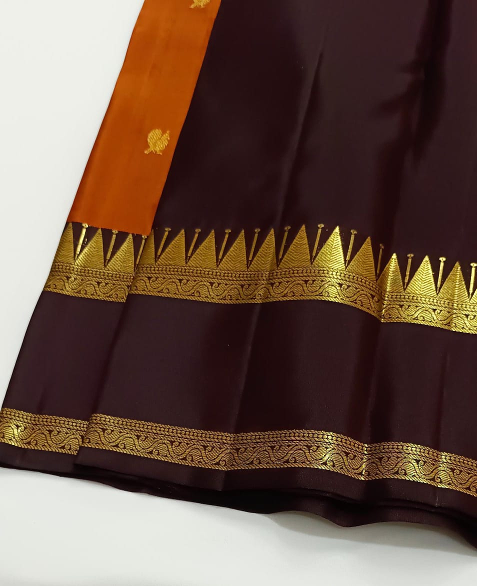 Unique collection of Kanjivaram Silks in Classical, Beautiful Butta & Grand Pallu