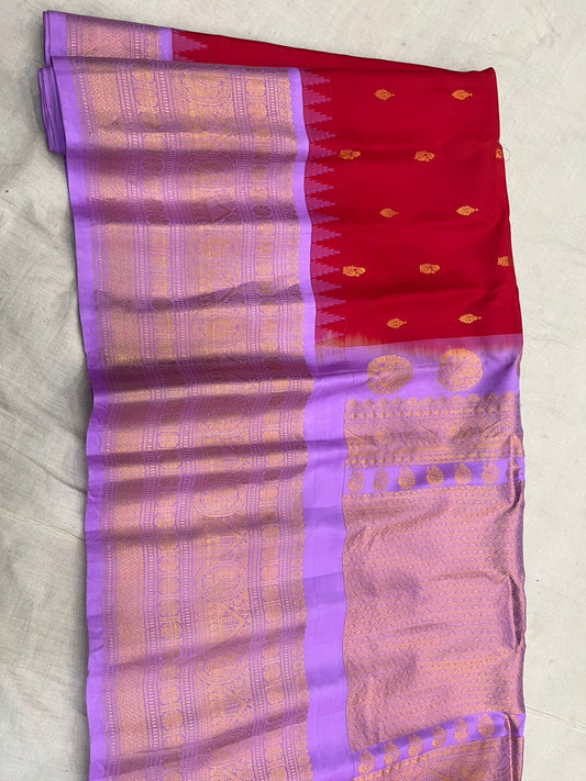 Exclusive Gadwal big border pattu saree