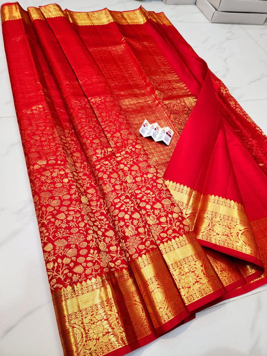 Kanchipuram pure pattu handloom saree
