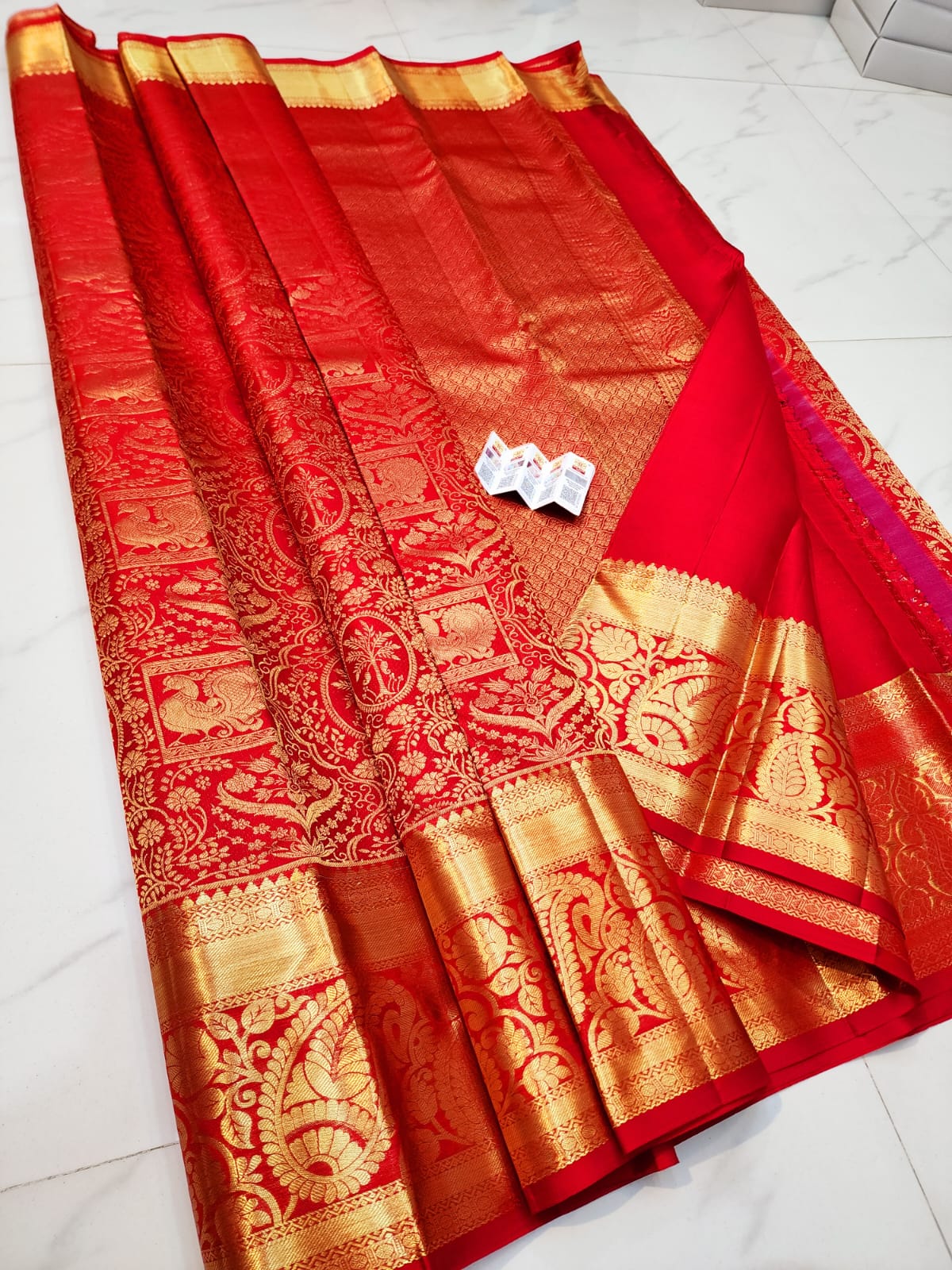 Kanchipuram pure pattu handloom saree
