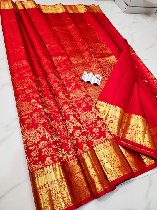 Kanchipuram pure handloom silk