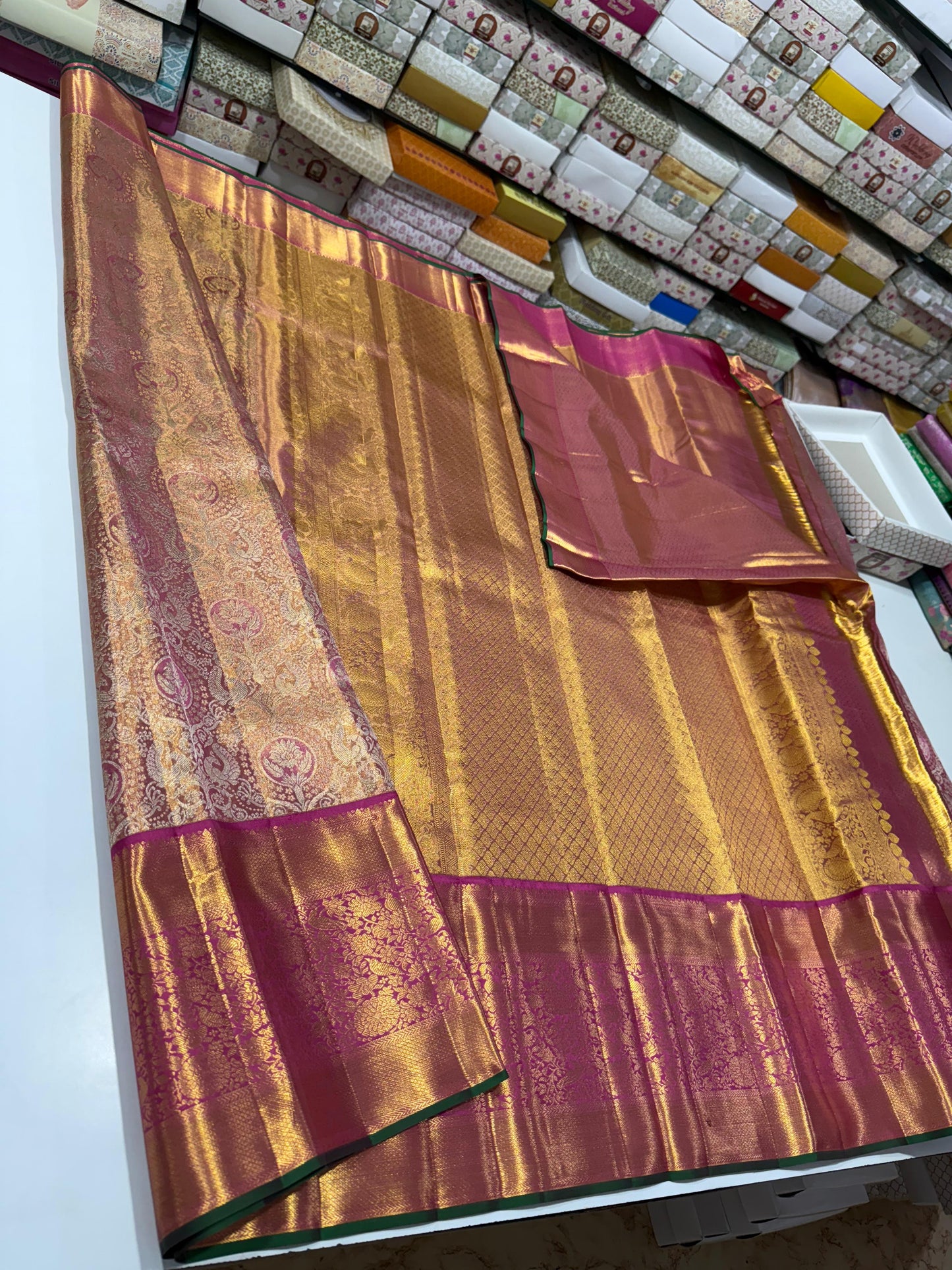 Pure Silk Handloomed saree