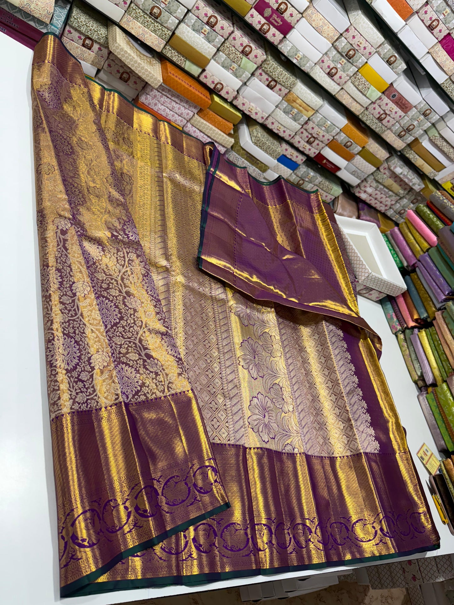 Pure Silk Handloomed saree