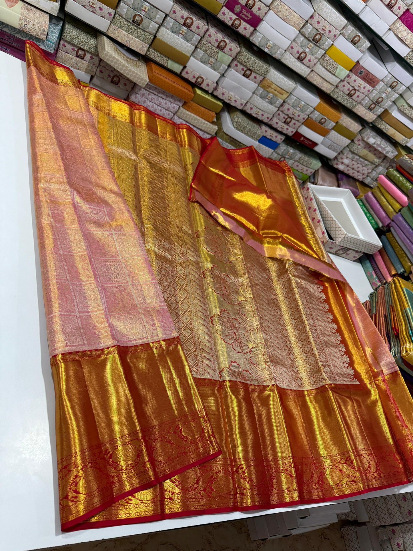 Pure handloom silk saree