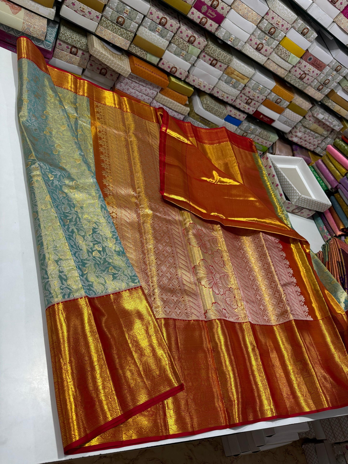 Pure handloom silk saree