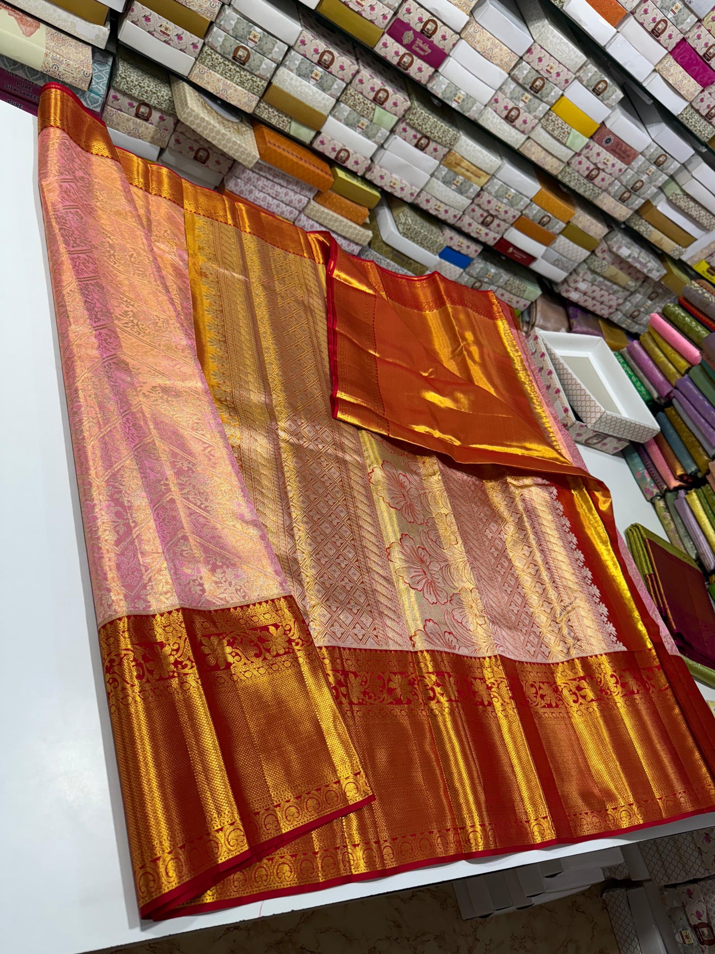 Pure handloom silk saree