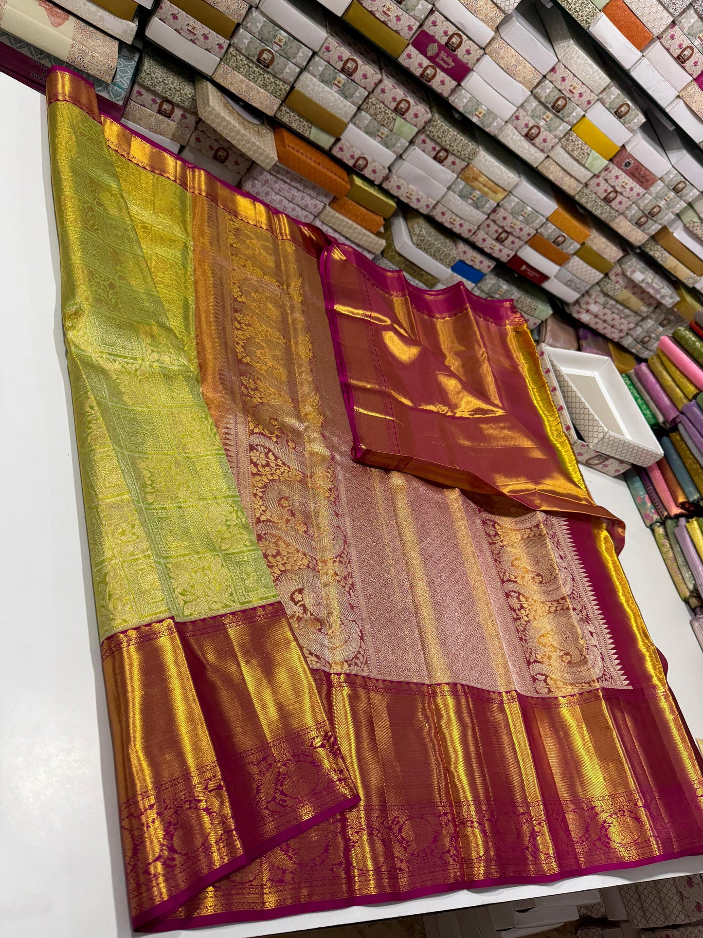 Pure handloom silk saree