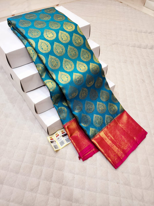 Kanchipuram pure silk handloom