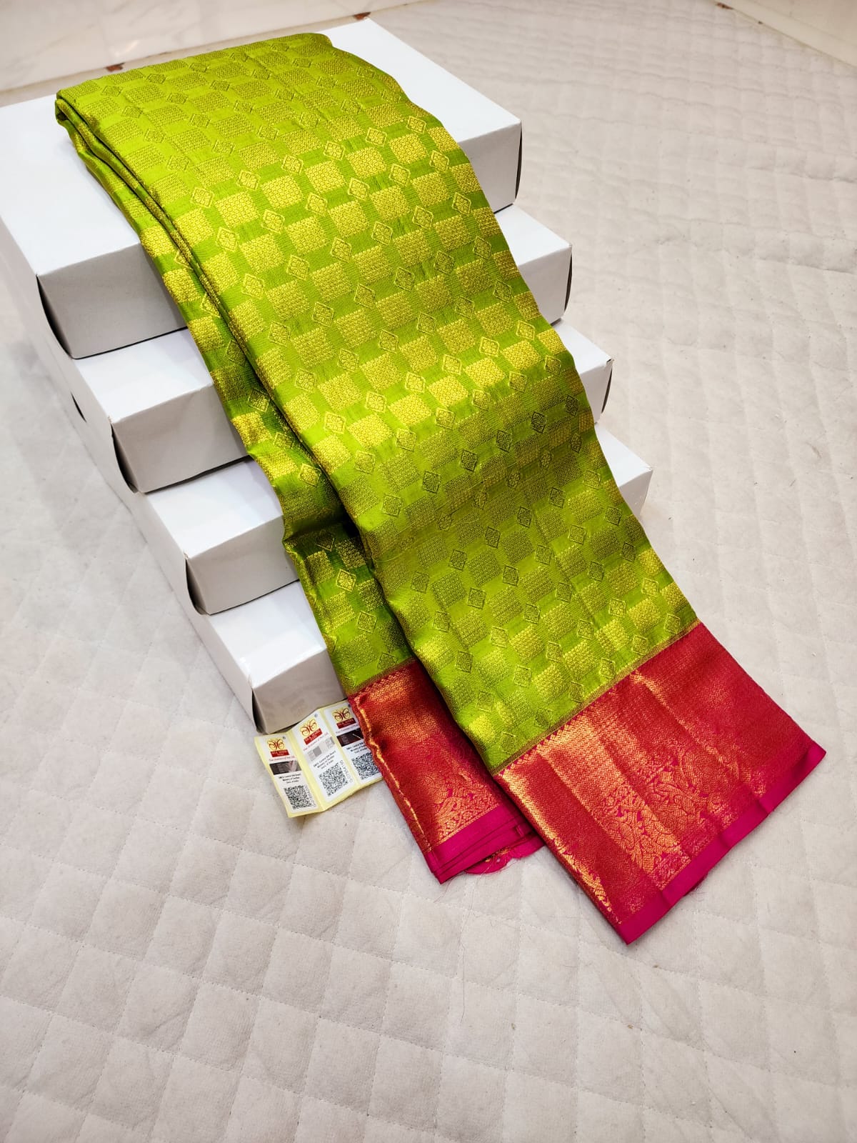 Kanchipuram pure silk handloom