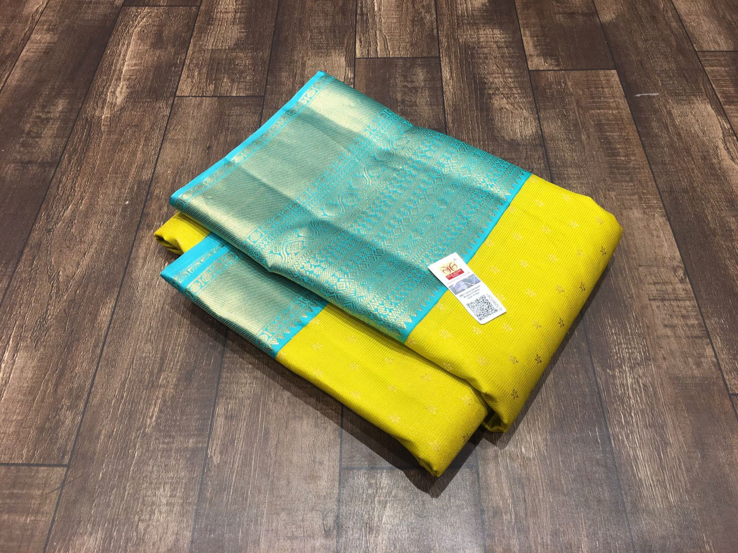 Kattaas KANCHIPURAM HANDLOOM SILK SAREES WITH RICH PALLU WITH BLOUSE