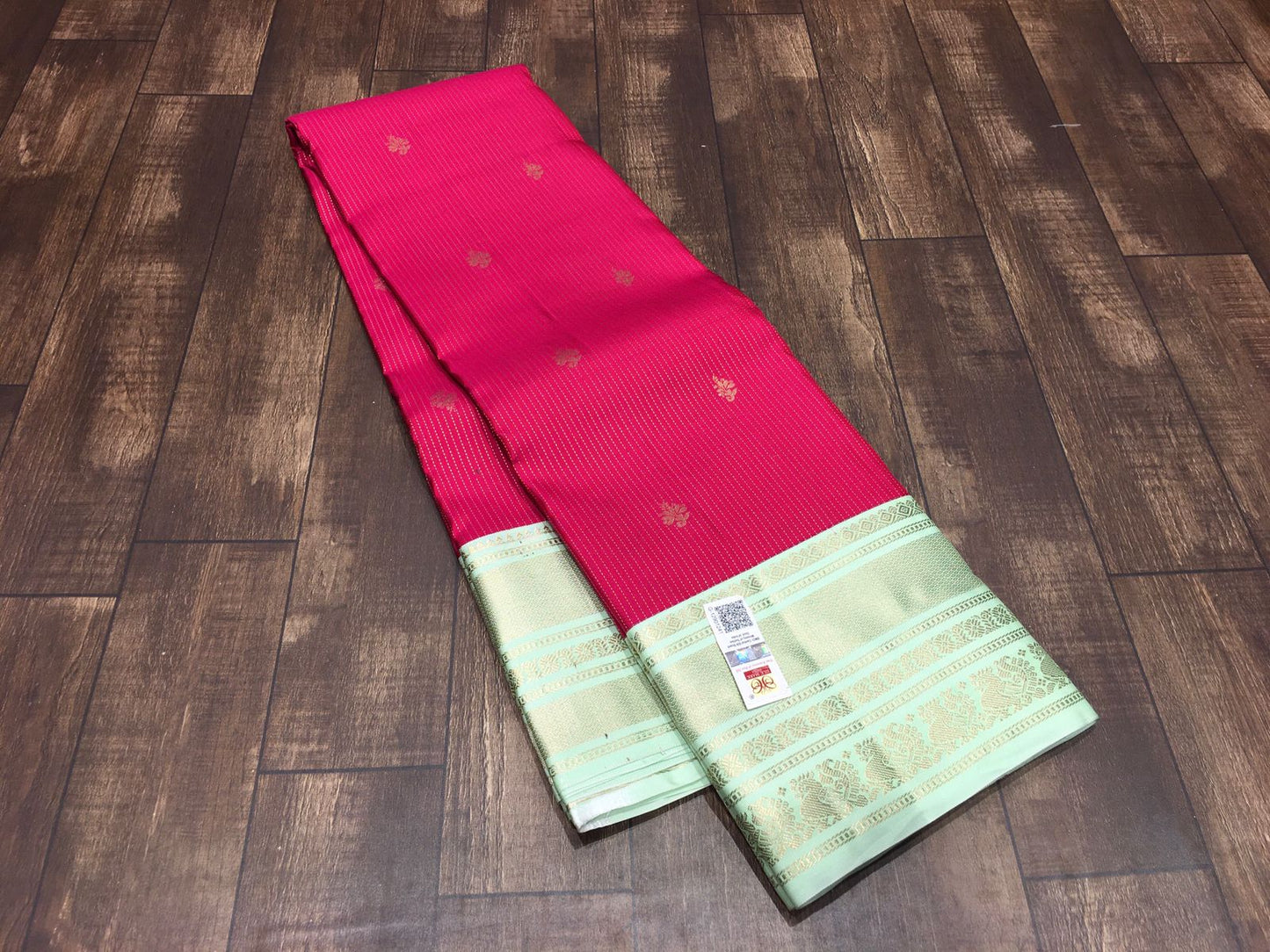 KATTAAS KANCHIPURAM HANDLOOM SILK SAREES WITH RICH PALLU WITH BLOUSE