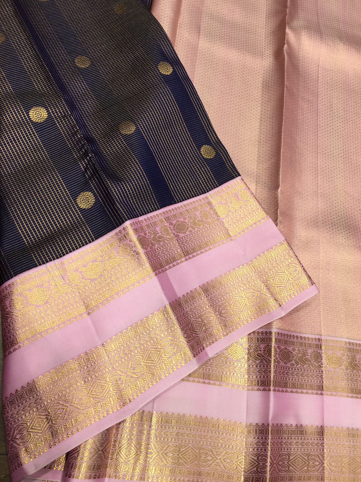 KATTAAS KANCHIPURAM HANDLOOM SILK SAREES WITH RICH PALLU WITH BLOUSE