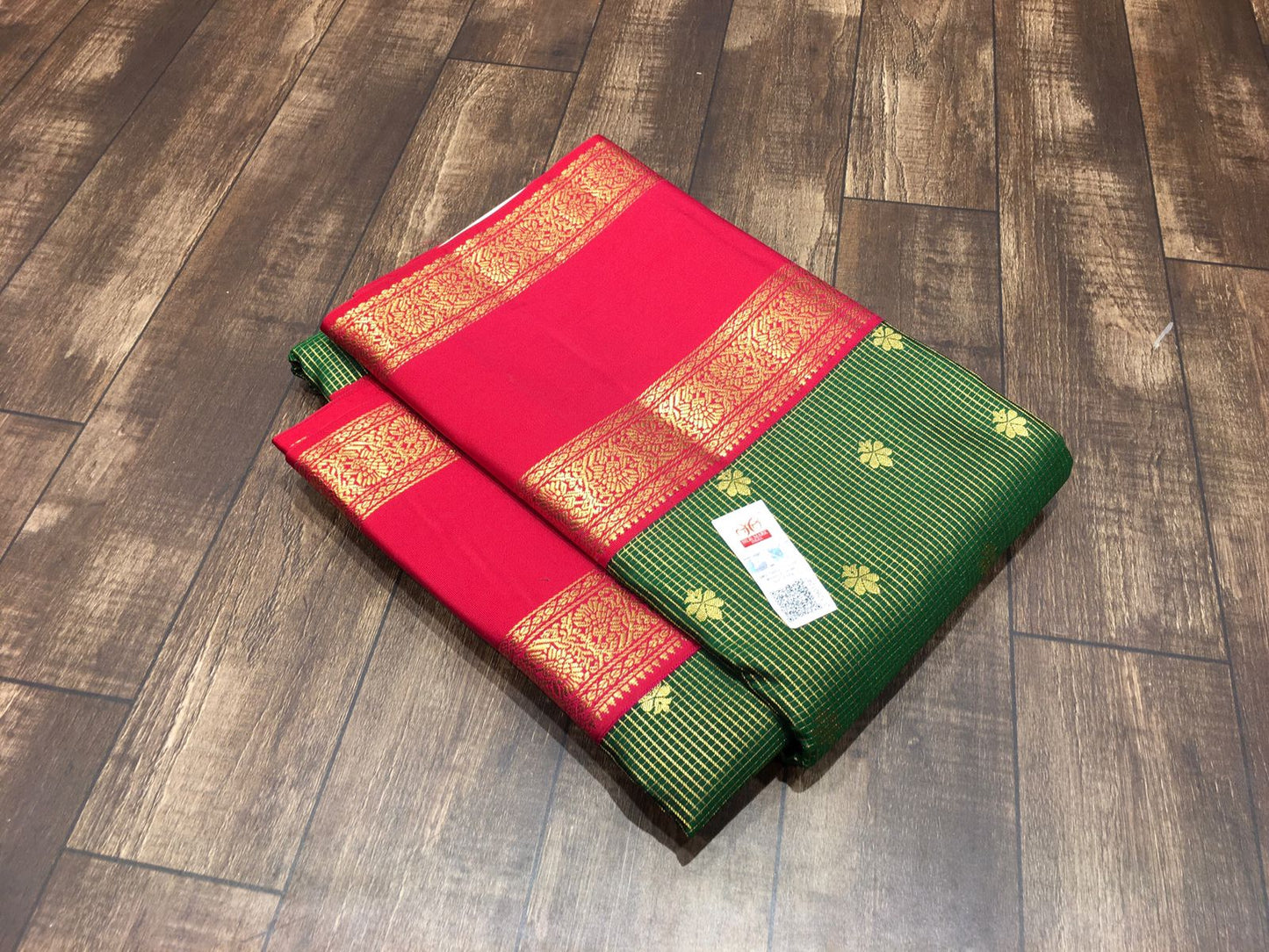 KATTAAS KANCHIPURAM HANDLOOM SILK SAREES WITH RICH PALLU WITH BLOUSE
