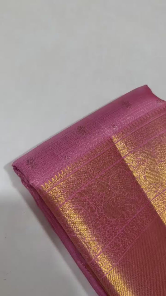 Kattaas Handloom Exclusive Kanchipattu Bridal Sarees  1 gram gold jari